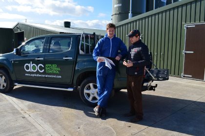 New company ABC visiting a client. Photo: ABC New company ABC visiting a client. Photo: ABC