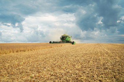 Harvest of soybeans in Rio Grande do Sul state, Brazil. - Photo: Shutterstock Harvest of soybeans in Rio Grande do Sul state, Brazil. - Photo: Shutterstock