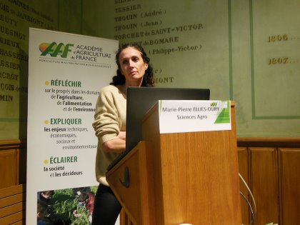 Marie-Pierre Ellies-Oury, Agro Sciences. - Photo: Philippe Caldier Marie-Pierre Ellies-Oury, Agro Sciences. - Photo: Philippe Caldier