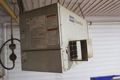A heater in every room will keep the pigs comfortable during winter. Photo: Vincent ter Beek A heater in every room will keep the pigs comfortable during winter. Photo: Vincent ter Beek