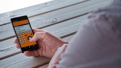 The Remote+ App allows you to remotely control the Thomas system with a smartphone or tablet. Photo: Hotraco Agri The Remote+ App allows you to remotely control the Thomas system with a smartphone or tablet. Photo: Hotraco Agri