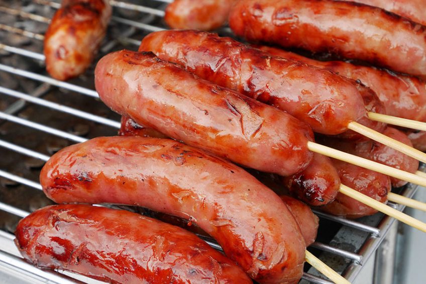 Pork sausages as sold in Taiwan not the ones found infected. Photo: 123RF
