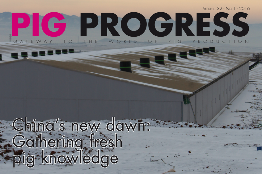 Latest issue: Visiting a Chinese pig project