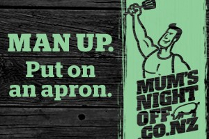 New Zealand Pork's advertising campaign to get men into the kitchen