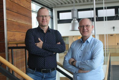 Dr Ronald Scholten (pictured left) and Dr Heinrich Kleine Klausing (pictured right). Photo: Vincent ter Beek
