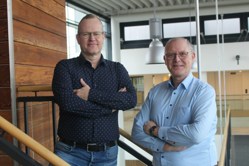 Dr Ronald Scholten (pictured left) and Dr Heinrich Kleine Klausing (pictured right). Photo: Vincent ter Beek